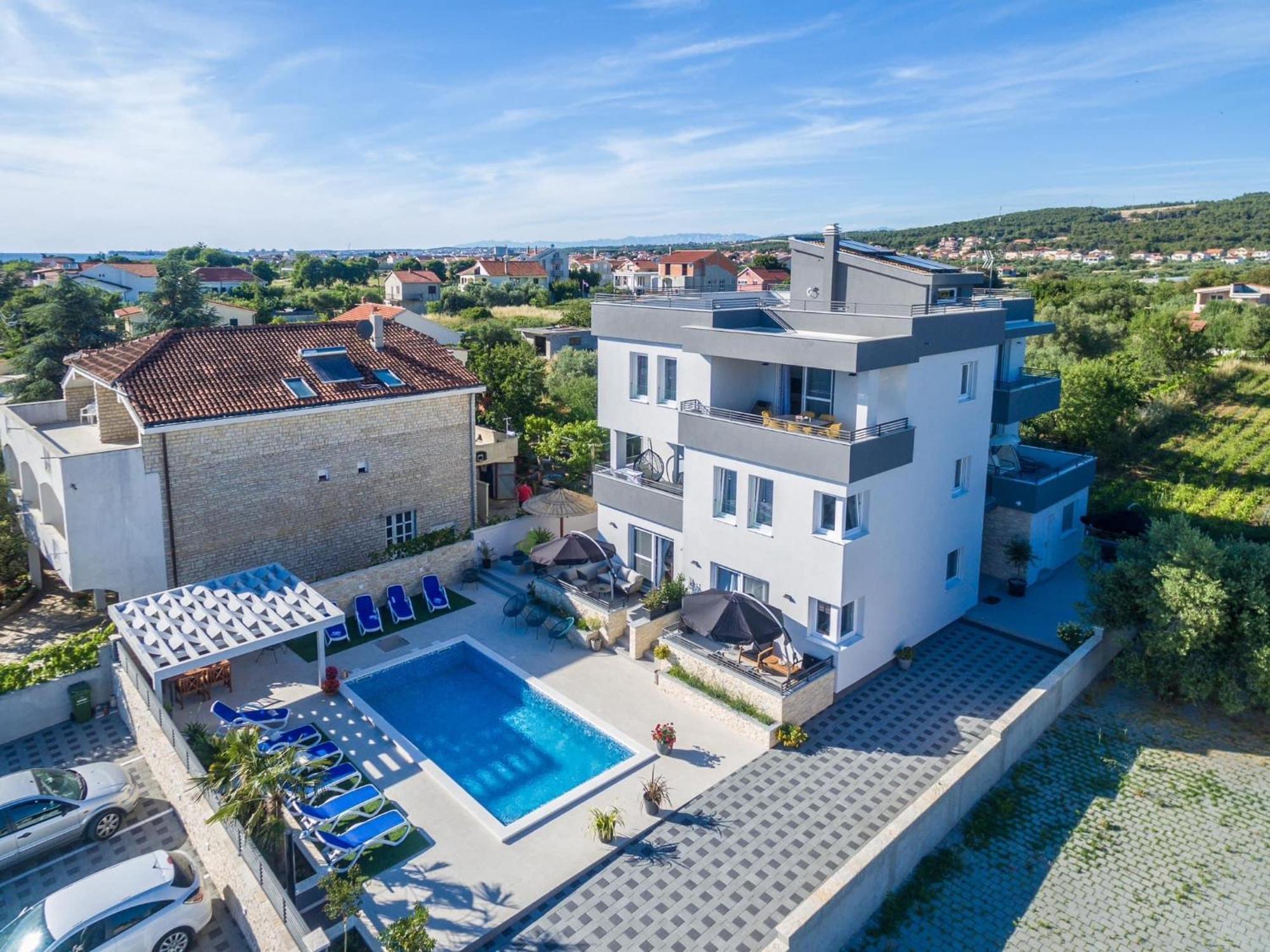 Luxury Home Polo Bibinje Bagian luar foto